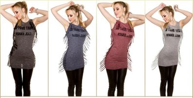 ribbed_mini_dress_with_fringe_As_your_taste_ fits 6-8-10