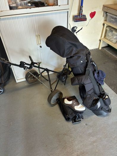 Golf Clubs (Full set) "Regal" includes trolley etc.