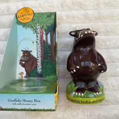 Gruffalo Money Box with chocolate coins Damaged Box Chocolate expired AUG 2015 Please see photos