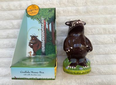 Gruffalo Money Box with chocolate coins Damaged Box Chocolate expired AUG 2015 Please see photos