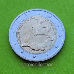 Portugal 2014 year Uncirculated 2 Euro coin.
