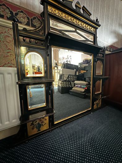 Antique over mantle