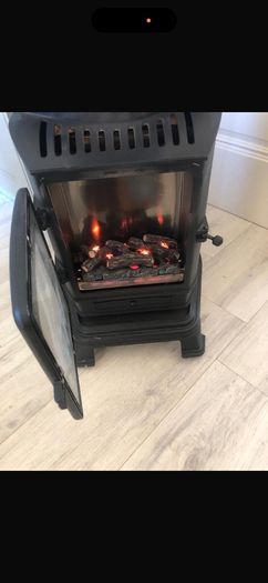 Provence Gas Heater (Matt Black)