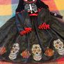 Girls Halloween Sugar Skull Costume Image 3