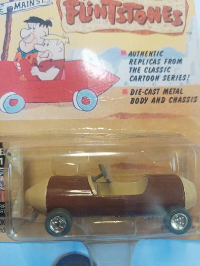 Barney Rubble Flintstones Sports Model Car Diecast