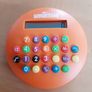 Retro Smarties calculator (orange) Image 2