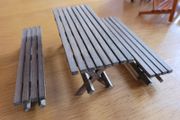 Dolls house garden furniture - some vintage