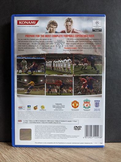 PES 2010 - PS2 complete in box