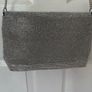 Silver topshop sequin diamond shoulder bag Image 4