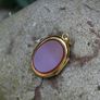Antique Victorian Carnelian Locket Pendant 'M' Image 6
