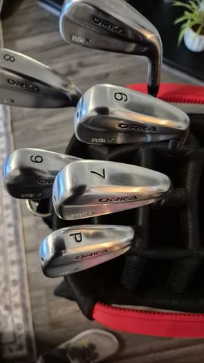 Srixon Tour Cart Bag and ORKA RS1X Irons