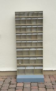 Clear Flip Bin Storage Unit