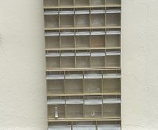 Clear Flip Bin Storage Unit
