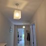 Glass lamp shades x 2 Image 4