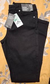 Primark Denim & Co Super Stretch Skinny Jeans 12/32 BNWT