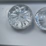 2 Crystal Paperweights Stuart's & other similar to Waterford Image 4