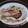 Vintage Weatherby Hanley Royal Falcon Ware Pheasants Oval Serving Plate Image 2