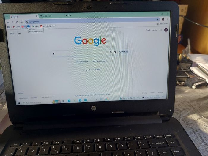 HP Notebook, Model 14-am075na, Intel Core i3-6006U CPU, 2.0GHz, 8GB Ram, 1.8 Terrabyte HDD, Windows 10, Microsoft Edge, Chrome and VLC