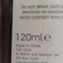 'Marks & Spencer' no. 62 Body spray (unused) Image 2