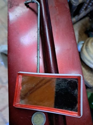 Vintage 50's Rear View Mirror