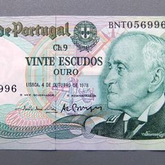 Portugal 20 Escudos 1978
