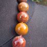 Stunning Knotted Red Jasper Necklace Image 5
