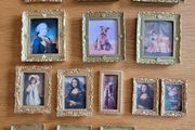 Miniature Paintings, pictures for dolls houses
