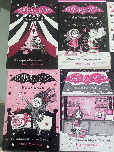 NEW The Complete Series of Isadora Moon Children's Books by Harriet Muncaster