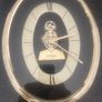 Vintage Oval Wall Clock Image 2