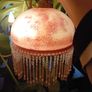 1940s glass french ceiling light Image 8