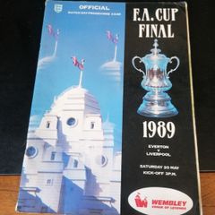 fa cup final programme 1989 Everton v liverpool