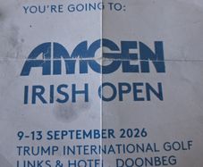 Two Irish Open Golf Tickets Doonbeg