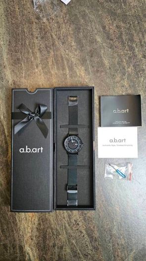 AB Art Freiburg 265, Black Jumping Date Watch