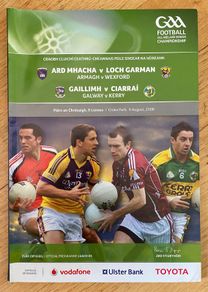 2008 Armagh v Wexford & Galway v Kerry - GAA All-Ireland Senior Football Championship Quarter Final Programme