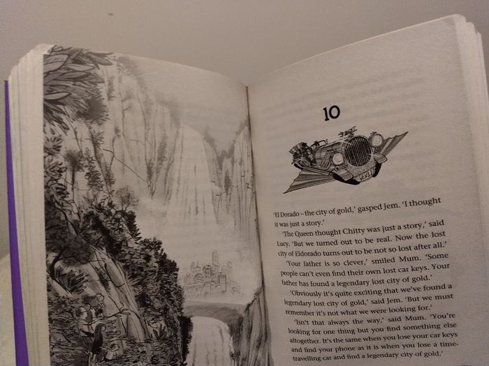 Chitty Chitty Bang Bang The Race Against Time HARDBACK BOOK