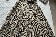 Autograph animal print midaxi Dress size 14