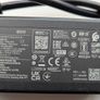 HP 65W Laptop charger DC OUTPUT ROUND PIN port uk Ireland plug - mint condition Image 2