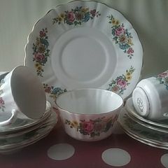 Royal Tara Part China Teaset