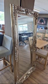 Large Silver Mirror