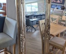 Large Silver Mirror