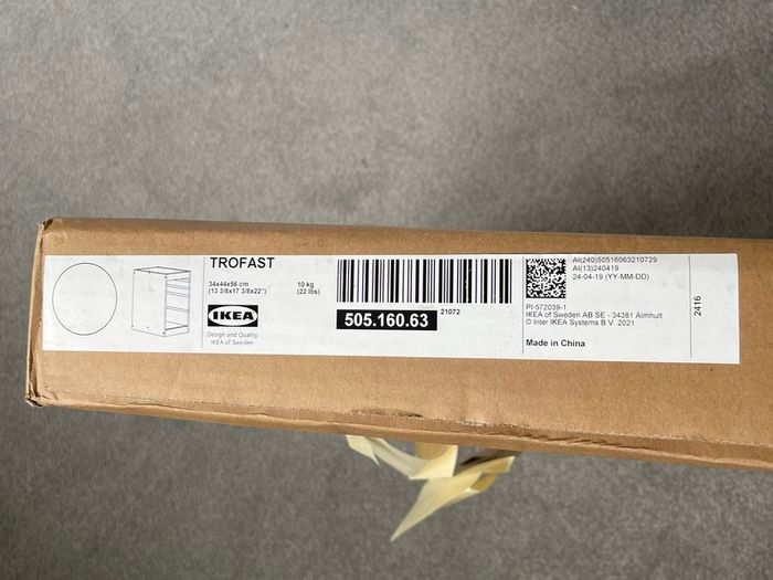 Unopened IKEA Trofast