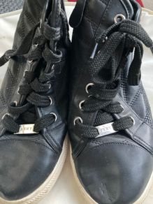 DKNY Leather Trainers