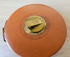 Vintage German 25m Measuring Tape