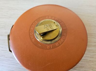 Vintage German 25m Measuring Tape