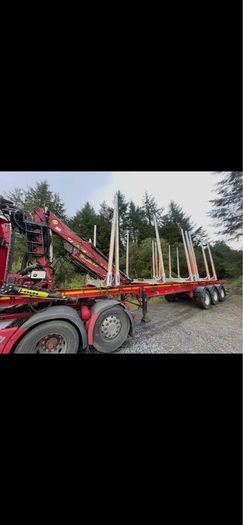 Dennison timber trailer