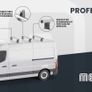 Menabo Roof Rack Bars for Commercial Vans Image 3