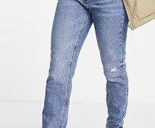 River Island High Waisted Jeans Size 10