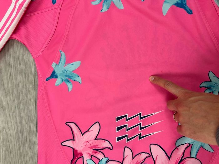 Vintage 2009 Adidas Stade Francais Paris Rugby Jersey Shirt Mens Large Andy Warhol