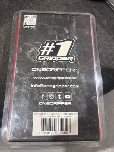 OneGripper Original V2 MX Universal Seat Cover