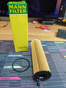 MANN Oil Filter HU 6020 z  (Mercedes E-Class W213 NEW)
